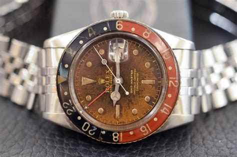 rolex gmt marrone